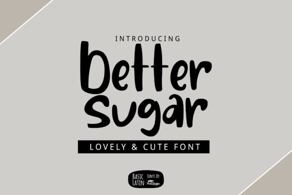 Better Sugar: A Handwritten Font for Branding