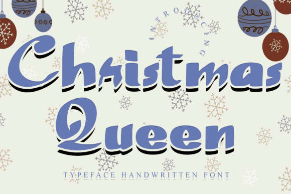 Christmas Queen: The Handwritten Font for Marketers