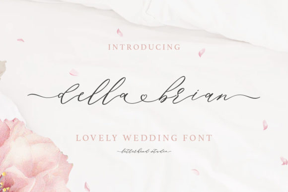 Della Brian: The Handwritten Font for Elegant Branding