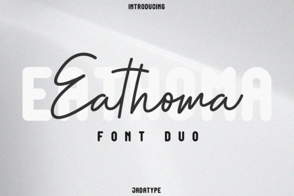 Eathoma Font: A Sweet Duo for Handmade Brands