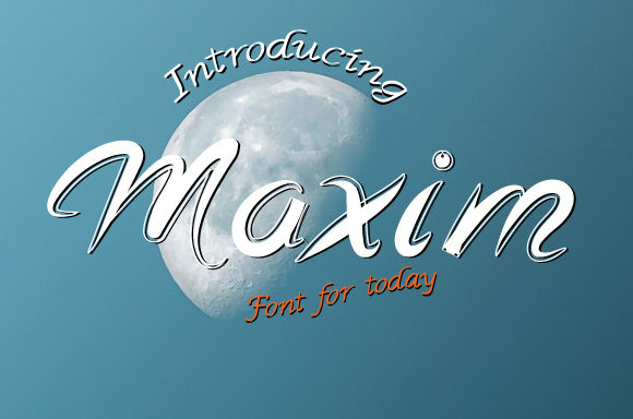 Maxims Font: Elevating Brand Identity with Handwritten Style