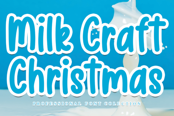 Milk Craft Christmas: A Handwritten Font for Web Design