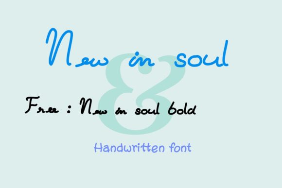 New in Soul Font Review: A Sweet Handwritten Typeface