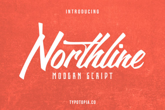 Northline Font: Bold Handwritten Style for Makers