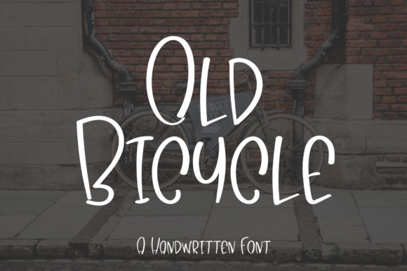 Old Bicycle Font: A Designer’s Take on Quirky Branding
