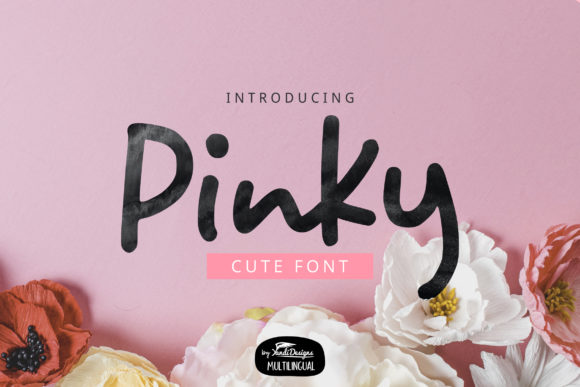 Pinky: A Handwritten Font for Warm Branding