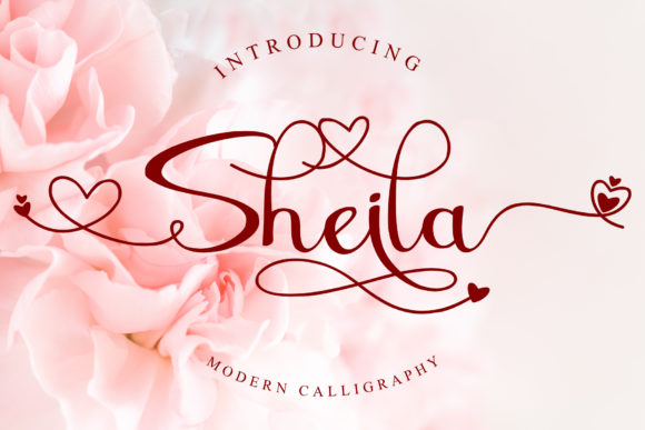 Sheila: A Romantic Script Font for Makers