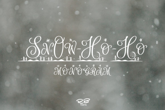 Snow-Ho-Ho: A Handwritten Font for Romantic Branding