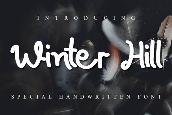 Winter Hill: A Handwritten Font for Editorial Warmth