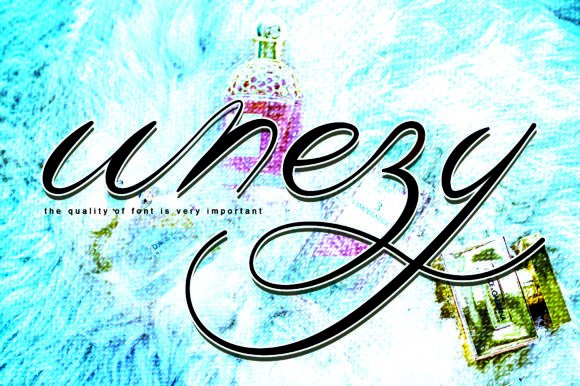 Wnezy: A Handwritten Font for Modern Web Design