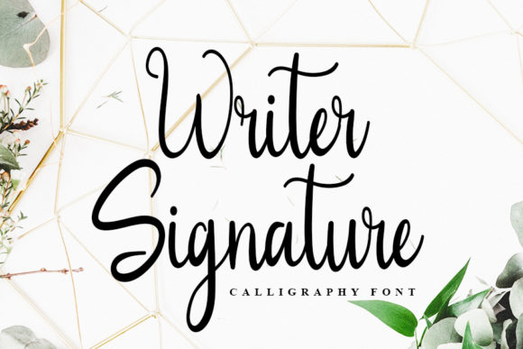 Writer Signature Font Review for Campaigns